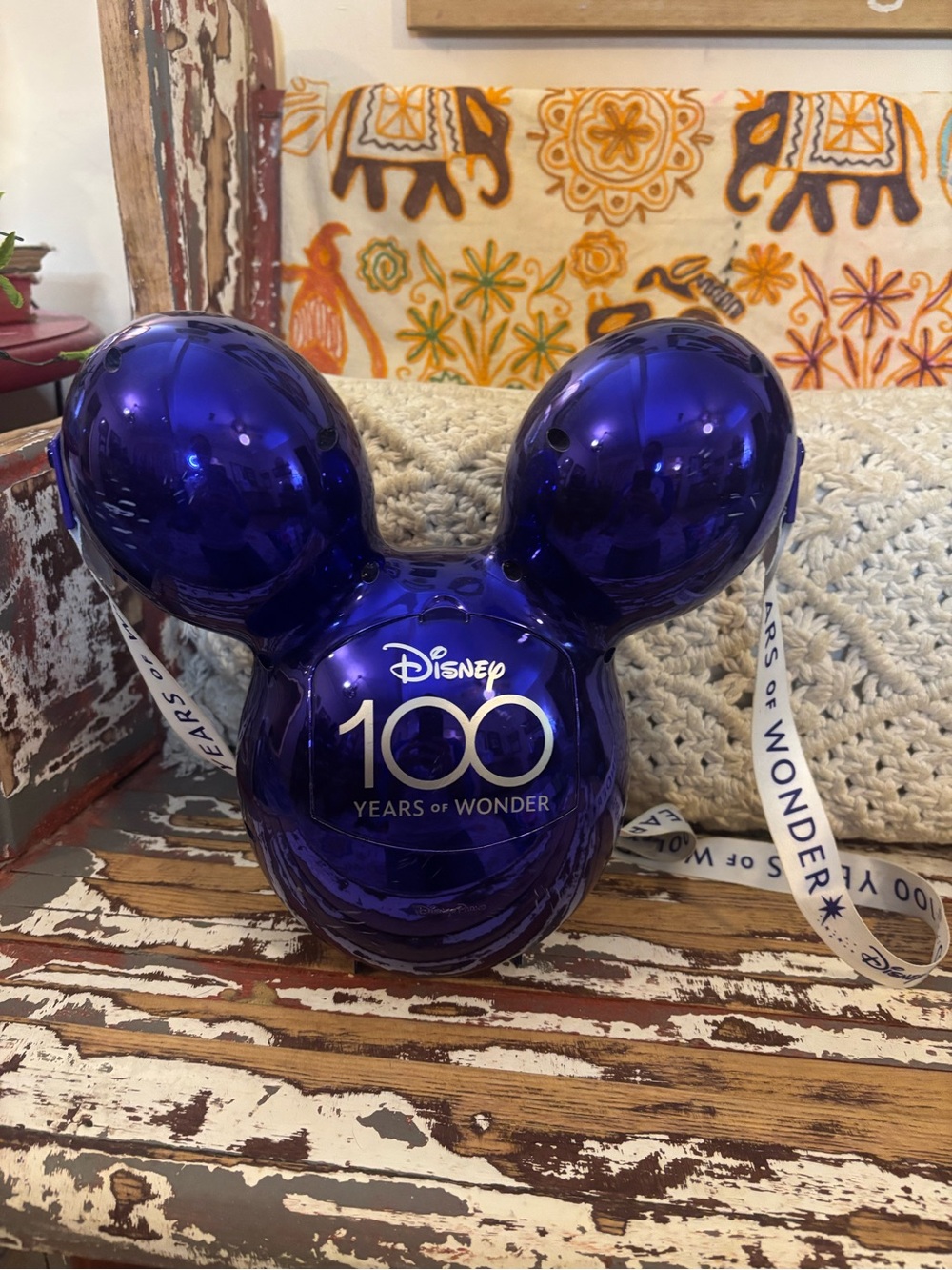 Disney Purple Mickey 100 Years of Wonder Popcorn Bucket